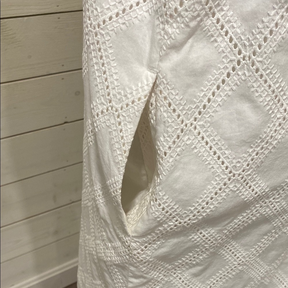 Tommy Bahama White Textured Mini Dress - Picture 5 of 9